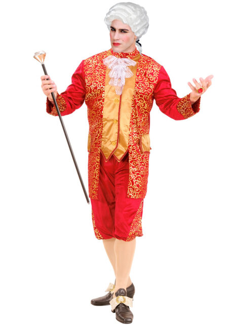 déguisement de marquis, costume marquis homme, déguisement Versailles, Déguisement de Marquis, Rouge et Doré