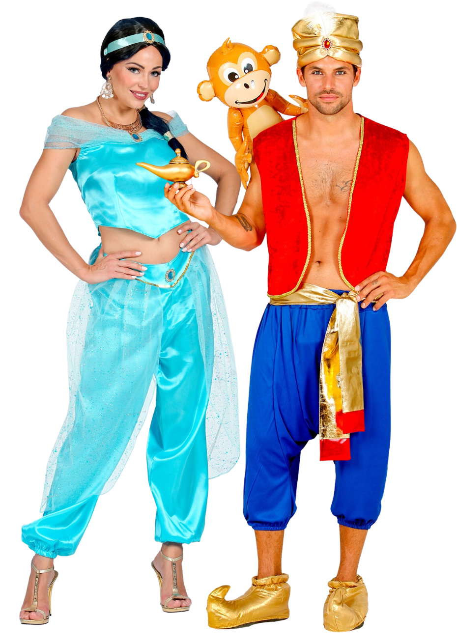 Déguisement Couple, Aladin et Jasmine - Aux Feux de la Fête - Paris