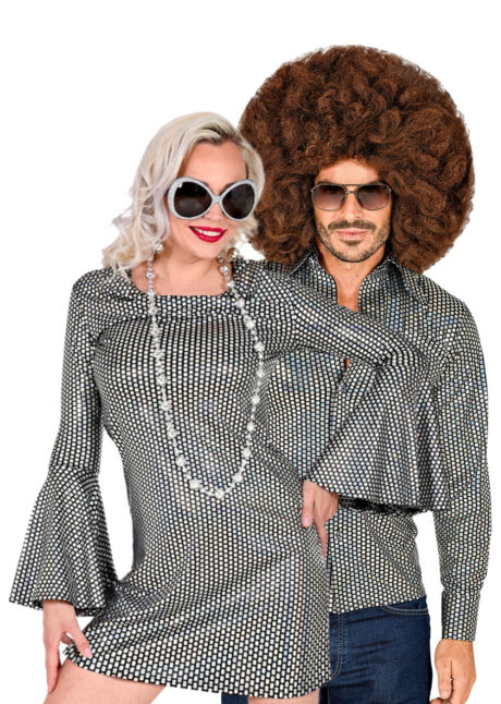 déguisement couple disco, costumes couples disco, Déguisement Couple, Disco Paillettes
