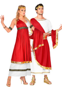 déguisements couples romains, déguisement duo romains, costumes couple romain