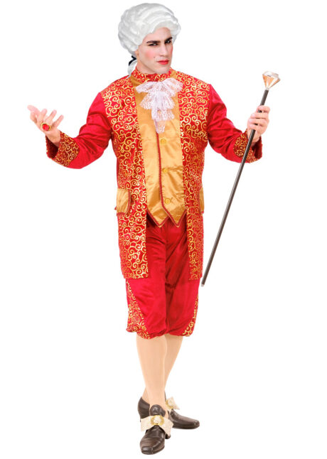 déguisement de marquis, costume marquis homme, déguisement Versailles, Déguisement de Marquis, Rouge et Doré