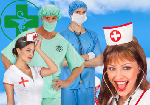 THEME-INFIRMIERES-MEDECINSSoirée déguisement décoInfirmières et Médecins