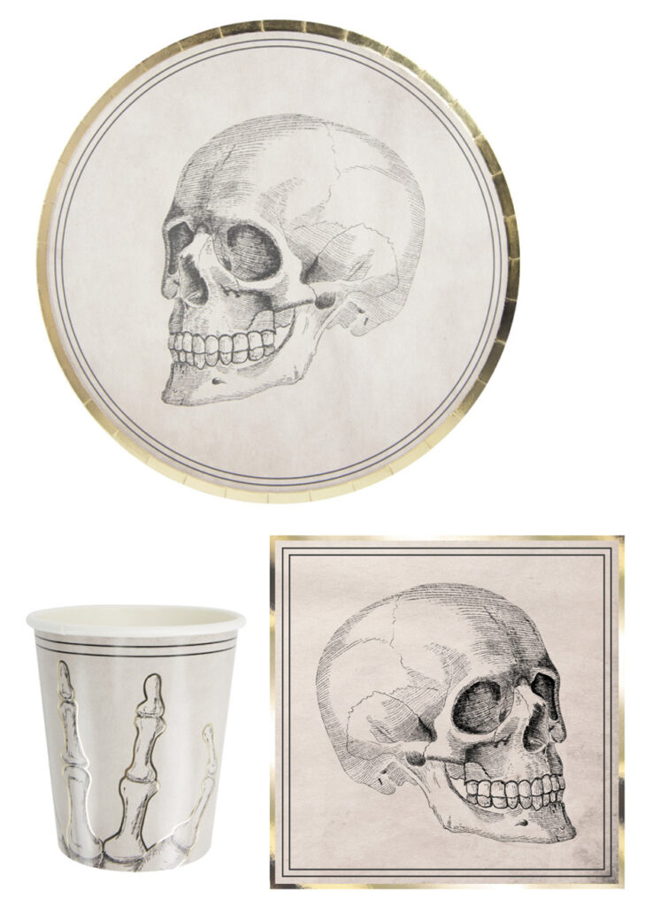 10 Pièces Halloween Citrouille Assiettes En Papier Halloween Articles