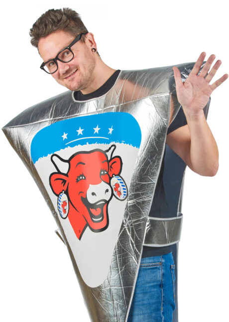 déguisement fromage, déguisement vache qui rit, costume humour, Déguisement de la Vache qui Rit