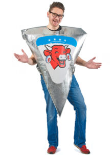 déguisement fromage, déguisement vache qui rit, costume humour, Déguisement de la Vache qui Rit