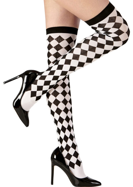 chaussettes arlequin, bas arlequins, collants arlequins, Bas Arlequin, Chaussettes Hautes, Losanges