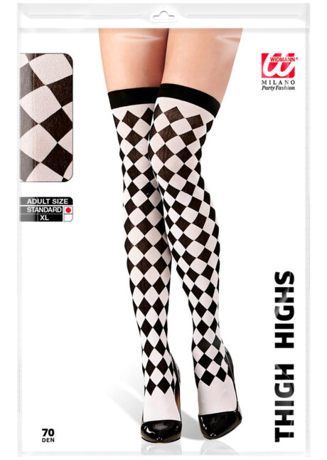 chaussettes arlequin, bas arlequins, collants arlequins, Bas Arlequin, Chaussettes Hautes, Losanges