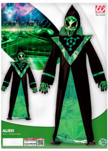 costume Alien enfant, déguisement d'Alien garçon, déguisement halloween Alien