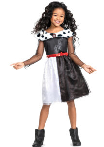 déguisement cruella fille, costume de Cruella pour enfant, déguisement halloween cruella, Déguisement de Cruella, Licence, Fille