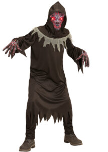 déguisement halloween garçon, costume halloween garçon, déguisement démon halloween, Déguisement de Démon, Yeux Lumineux Rouges, Garçon