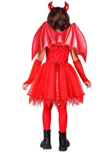 déguisement de diablesse fille, costume diable fille, déguisement Halloween fille, déguisement de démon enfant