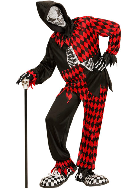 déguisement clown halloween enfant, costume de clown halloween garçon, Déguisement de Clown Joker Evil, Garçon