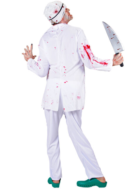 déguisement médecin zombie, déguisement chirurgien zombie halloween, costume halloween homme, Déguisement Docteur Zombie