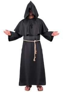 déguisement de templier, déguisement moine, costume de templier