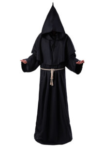déguisement de templier, déguisement moine, costume de templier, Déguisement de Moine Templier, Noir
