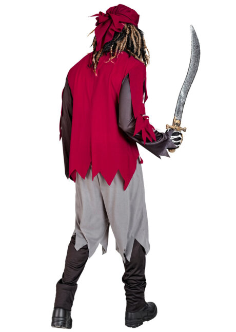 déguisement de pirate zombie, costume pirate squelette halloween, déguisement halloween homme, Déguisement de Pirate Squelette Zombie