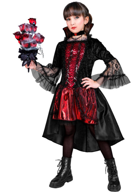 déguisement vampire fille, costume vampire fille, déguisement halloween fille, costume halloween fille, Déguisement de Vampire, Vampiria, Fille