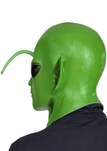 masque alien, masque d'alien, accessoire déguisement alien, masques halloween, masque halloween latex, masque futuriste, déguisement futuriste alien, masque de martien