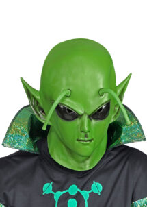 masque alien, masque d'alien, accessoire déguisement alien, masques halloween, masque halloween latex, masque futuriste, déguisement futuriste alien, masque de martien