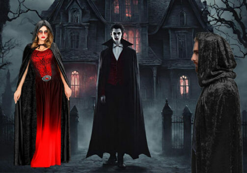 Soirée déguisement déco Capes pour Halloween