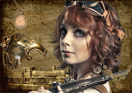 Soirée déguisement déco Steampunk