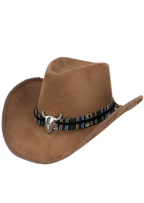 chapeau de cowboy, chapeau de cowboy marron, Chapeau de Cowboy Django, Marron