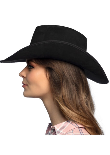 chapeau de cowboy, chapeau de cowboy noir, Chapeau de Cowboy Django, Noir