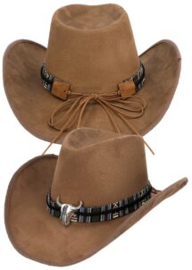 chapeau de cowboy, chapeau de cowboy marron, Chapeau de Cowboy Django, Marron