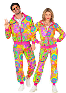 déguisement fluo, jogging fluo années 70, jogging fluo années 80, déguisement disco, déguisement années 80