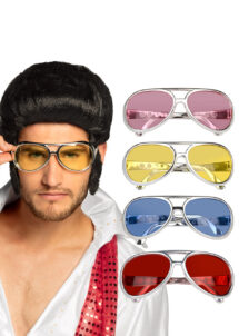 lunettes elvis, lunettes rock, lunettes années 60, lunettes dorées, Lunettes Elvis, Rock n’ Roll, Verres Multi