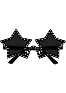 lunettes étoiles, lunettes paillettes, lunettes rock star, lunettes années 90