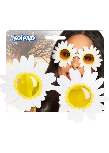 lunettes marguerites, lunettes fleurs, lunettes hippies, Lunettes Fleurs Marguerites