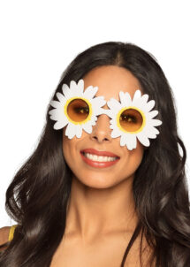 lunettes marguerites, lunettes fleurs, lunettes hippies, Lunettes Fleurs Marguerites