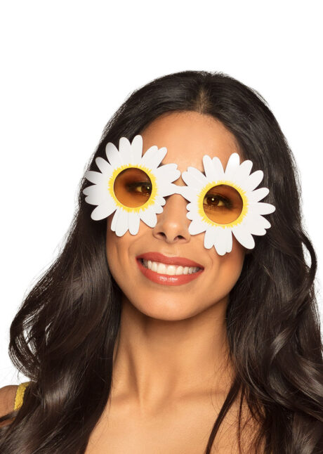 lunettes marguerites, lunettes fleurs, lunettes hippies, Lunettes Fleurs Marguerites