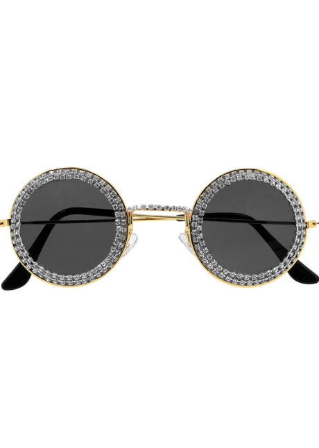 lunettes Lennon strass, lunettes hippie, lunettes Lennon diamants, Lunettes Lennon, Party Hippie Diamants