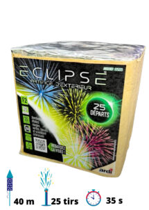 feu d'artifice éclipse, feu d'artifice automatique, feu artifice pour particuliers