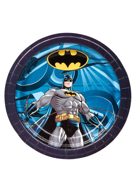 vaisselle Batman, anniversaire Batman, assiettes Batman, décorations Batman, Vaisselle Batman, Assiettes 23 cm