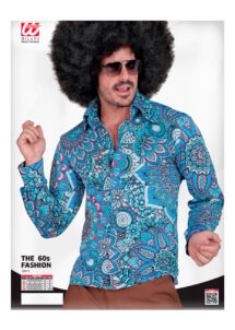 chemise hippie, chemise disco, déguisement disco