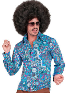 chemise hippie, chemise disco, déguisement disco
