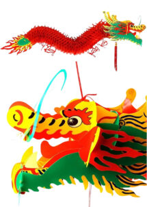 Décoration nouvel an chinois, dragon à suspendre nouvel an chinois, dragon chinois, Décoration Dragon Nouvel An Chinois, 1 m