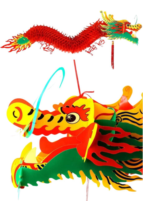 Décoration nouvel an chinois, dragon à suspendre nouvel an chinois, dragon chinois, Décoration Nouvel An Chinois, Dragon 1 m