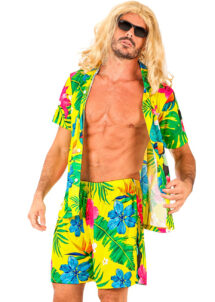 déguisement Hawaï, chemise hawaïenne, déguisement tropical homme