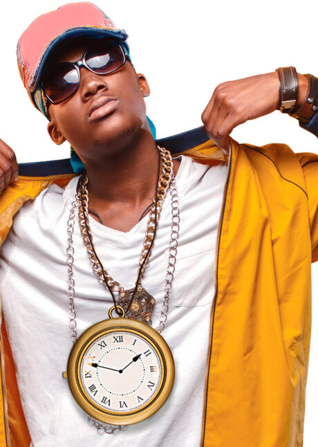 collier montre rappeur, Montre Géante, Rappeur ou Pays des Merveilles
