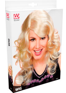perruque blonde, perruque années 80, perruque longues femme