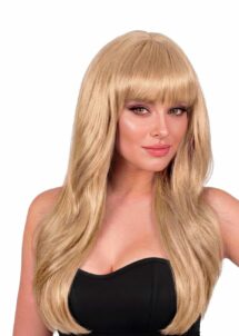 perruque blonde longue, perruque blonde frange, perruque longue blonde, Perruque Beautiful Blonde – Longue avec Frange
