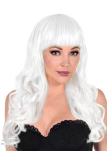 perruque blanche, perruque femme, perruque ange, perruque qualité supérieure