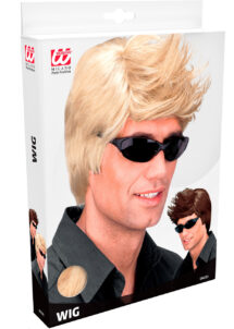 perruque blonde homme, perruque tintin, perruque homme