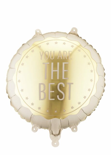 ballon félicitations, ballon tu es le meilleur, ballon message, ballon hélium, Ballon You Are the Best, en Aluminium
