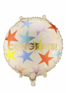 ballon congrats, ballon félicitations, ballon message, ballon hélium