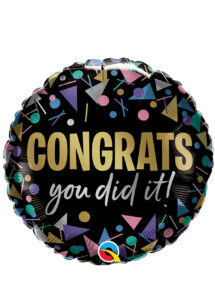 ballon félicitation, ballon congratulation, ballon message, ballon hélium